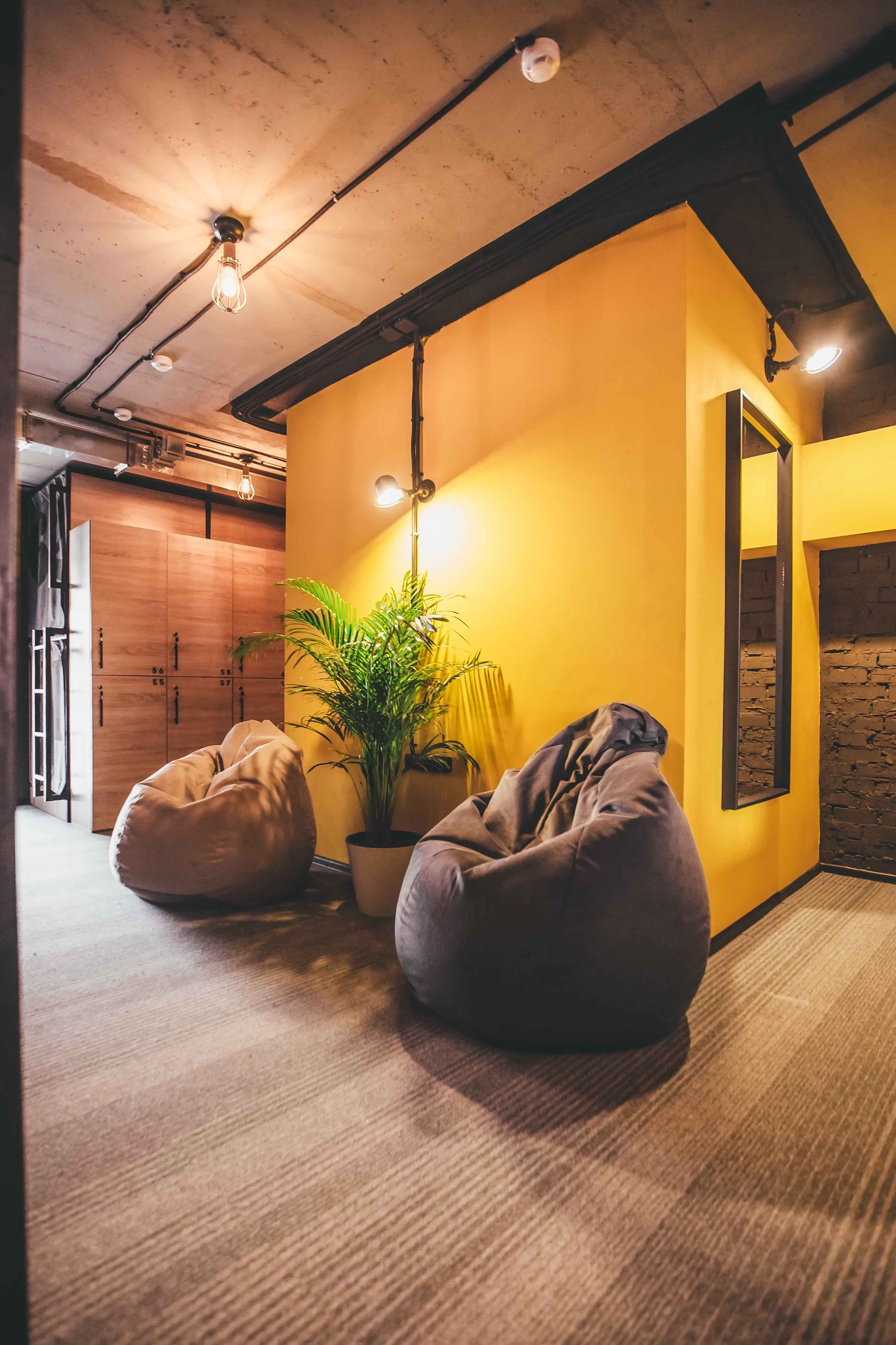 Зона отдыха HIDE HOSTEL